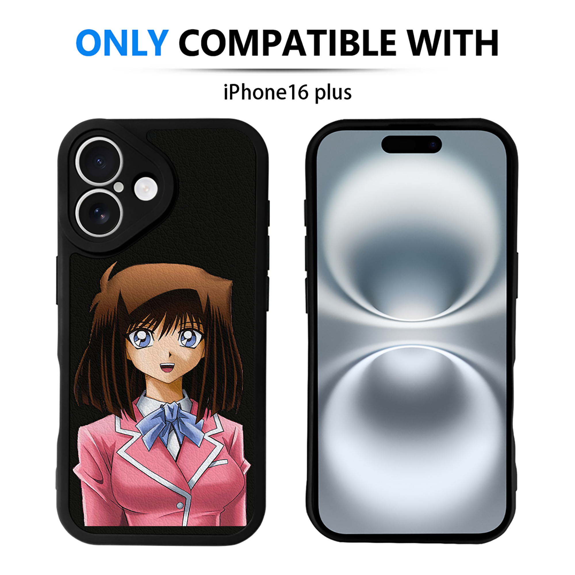 遊☆戯☆王 Yu-Gi-Oh! 【iPhone 16シリーズ対応】シリコンスマホケース（レザー調） 材質：シリコン